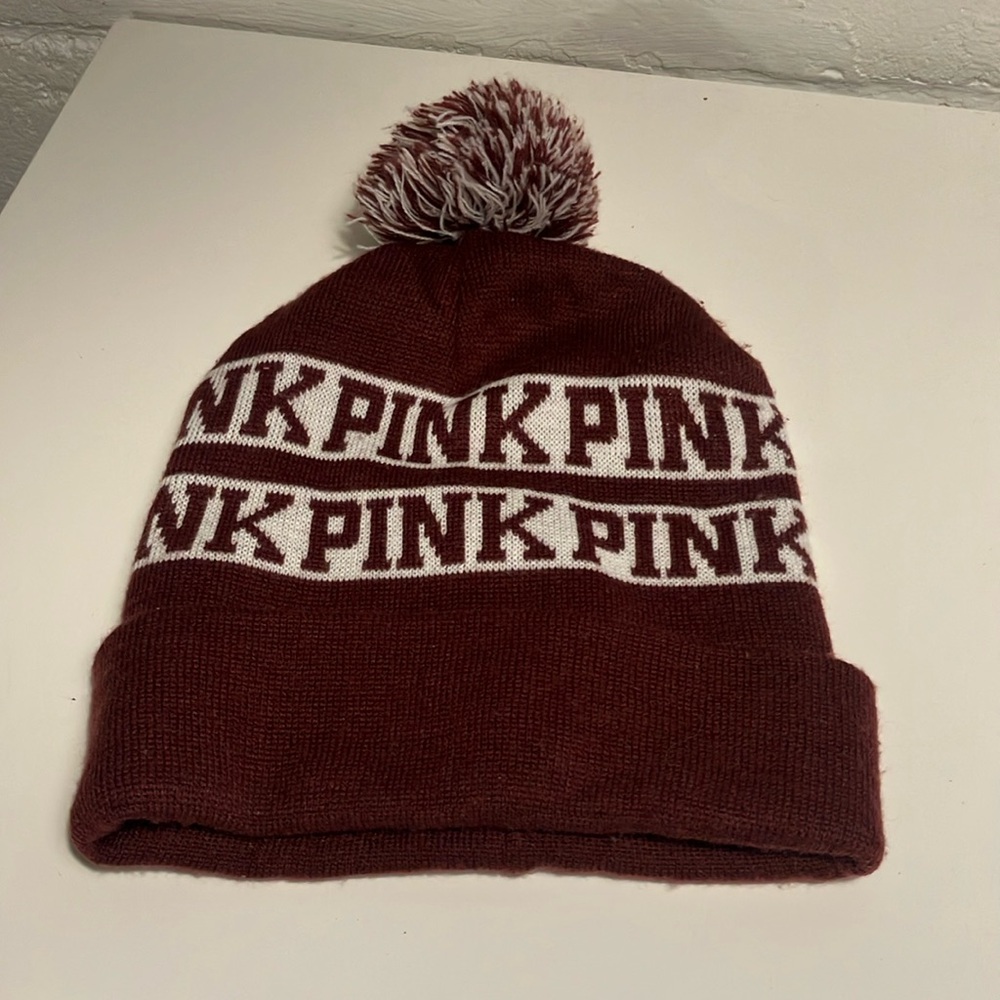 VS Pink beanie